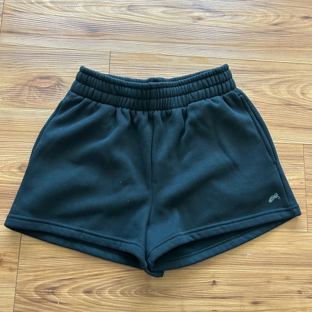 Alphalete black sweat shorts